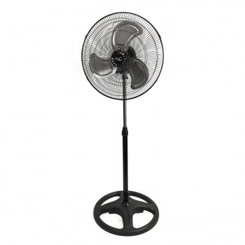 Vie Air 18??Industrial Heavy Duty Pedestal Oscillating Metal Stand Fan