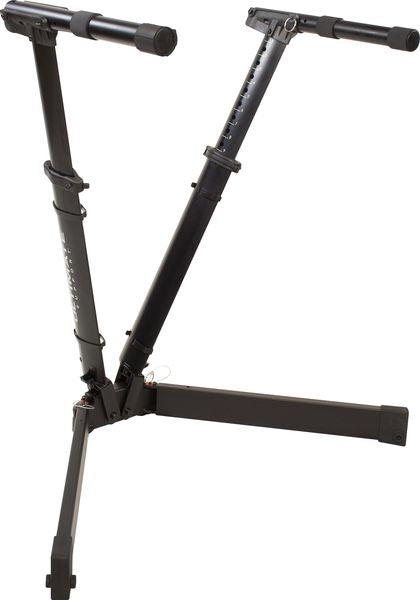V-Style Portable Height-Adjustable Keyboard Stand W/Built-In Cable Management System - Black